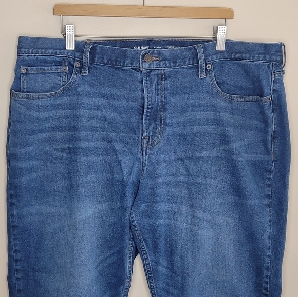 Old Navy | Athletic Taper Leg Jeans with Built-In Flex Size 42 - Picture 3 of 4